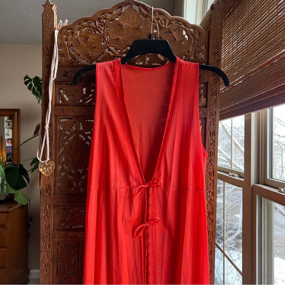 Vintage Lingerie Duster